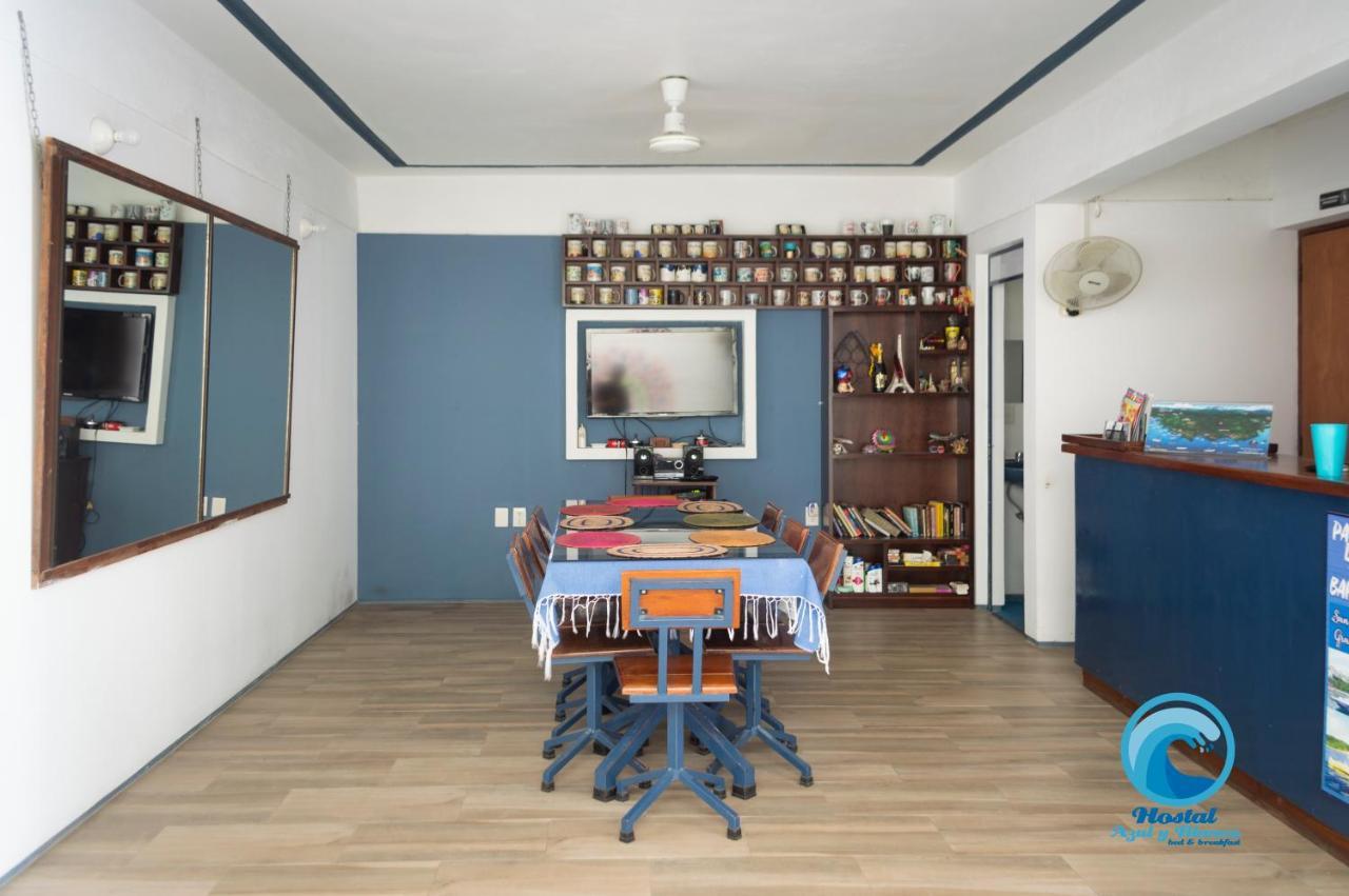 Hostal Azul Y Blanco Санта Крус Уатулко Екстериор снимка